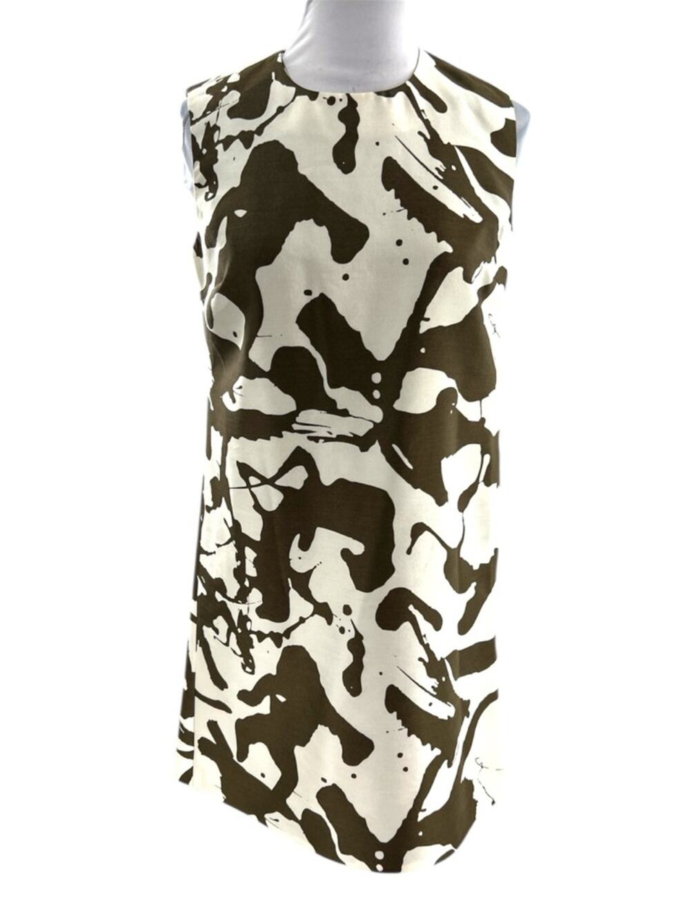 Harvey‎ Faircloth abstract A line dress sz 4